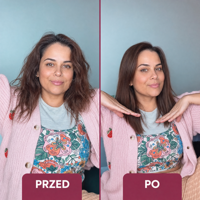 Przed i po z Lorette QuickStyle PRO
