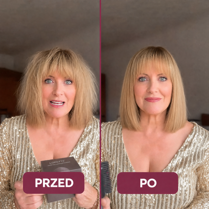 Przed i po z Lorette QuickStyle PRO
