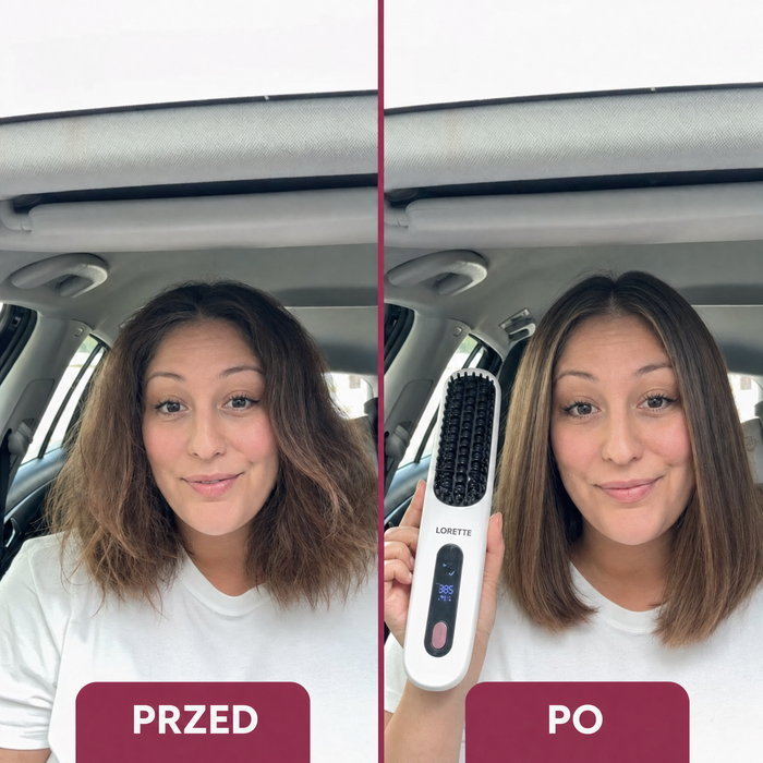 Przed i po z Lorette QuickStyle PRO