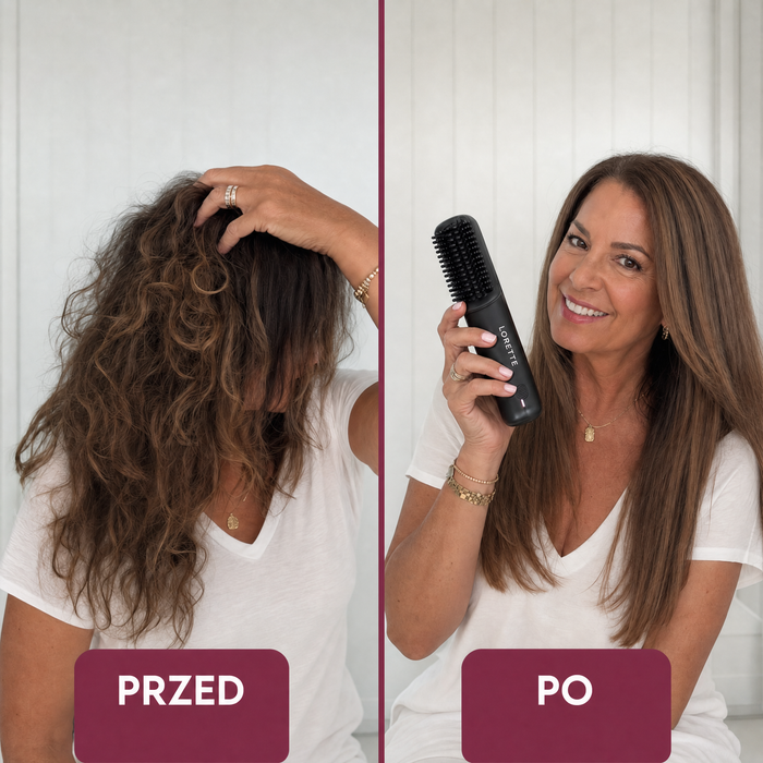 Przed i po z Lorette QuickStyle PRO
